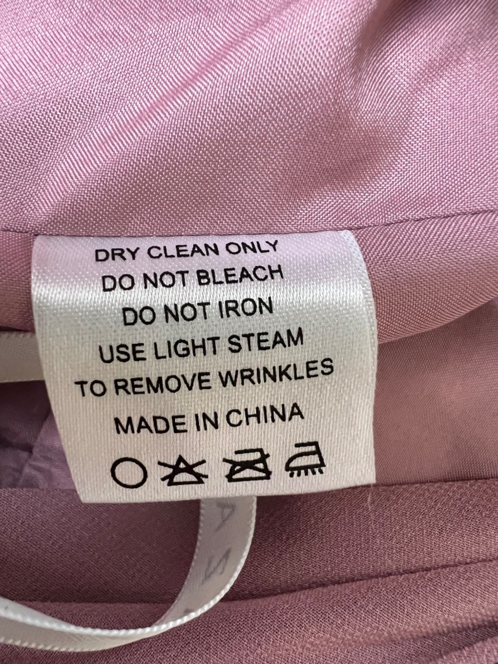 NWT - Azazie Lydia One Shoulder Dress in Vintage Mauve Sz A10 - Picture 14 of 15